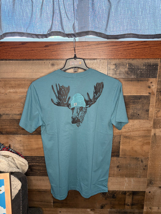 Carhartt Moose Graphic Short-Sleeve Pocket Tee - 107876