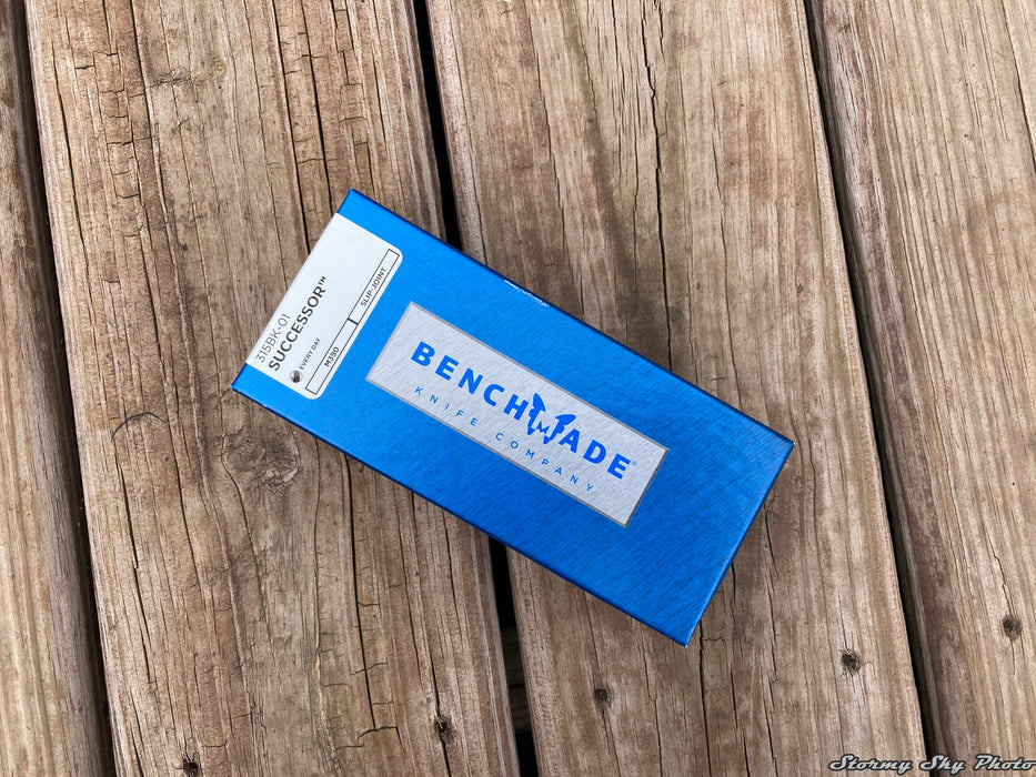 Benchmade 315BK-01 Successor Slip-Joint Knife - Burnt Brass Aluminum with M390 Blade