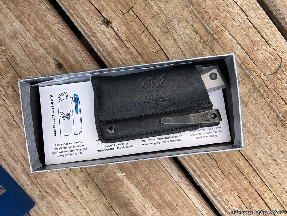 Benchmade 315BK-01 Successor Slip-Joint Knife - Burnt Brass Aluminum with M390 Blade