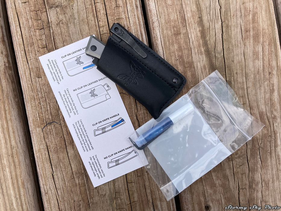 Benchmade 315BK-01 Successor Slip-Joint Knife - Burnt Brass Aluminum with M390 Blade