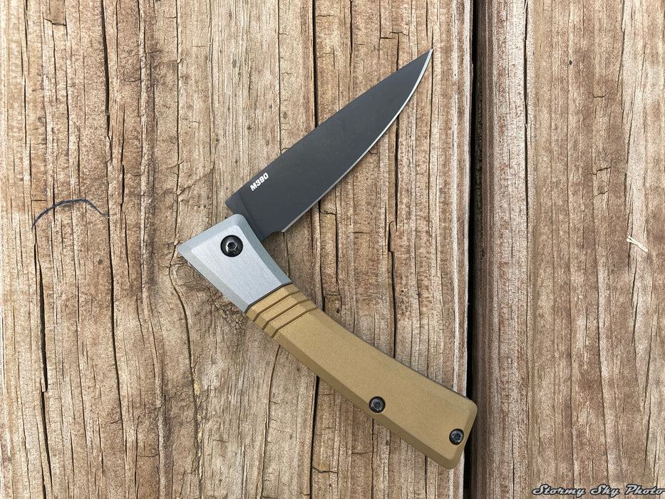 Benchmade 315BK-01 Successor Slip-Joint Knife - Burnt Brass Aluminum with M390 Blade