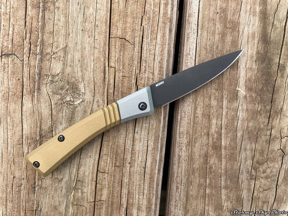 Benchmade 315BK-01 Successor Slip-Joint Knife - Burnt Brass Aluminum with M390 Blade