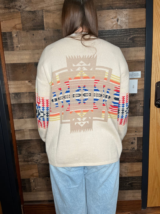 Pendleton Sierra Springs Cardigan - Heritage Knit Sweater
