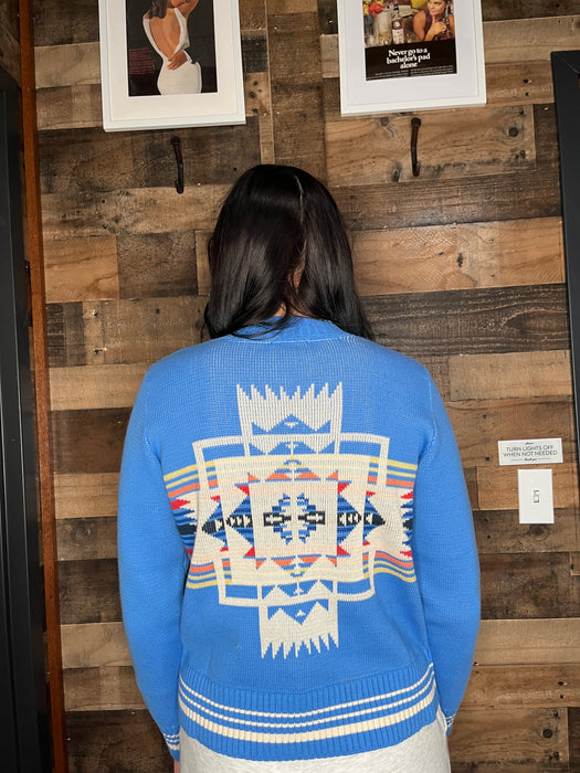 Pendleton Columbia River Sweater - Heritage Wool Blend Crewneck - TC0162