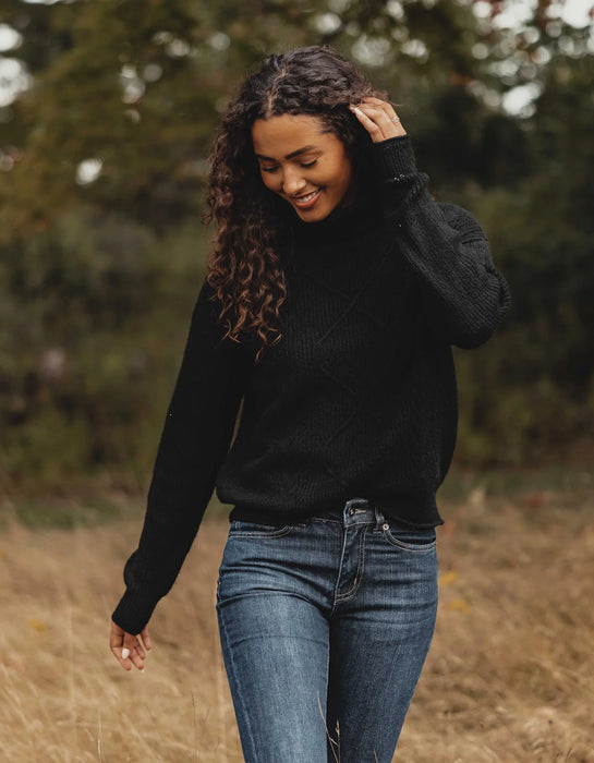 Normal Brand Women's Monterosa Turtleneck Sweater  - Spring Closeout Sale!