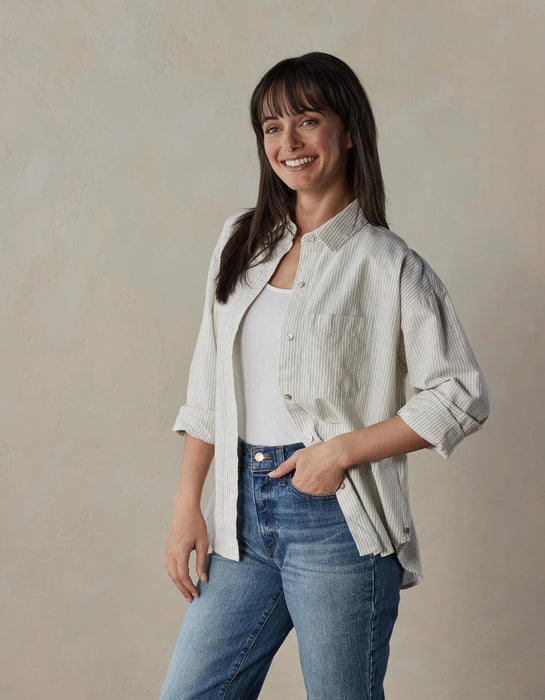 Normal Brand Women's Lived-In Cotton Overshirt