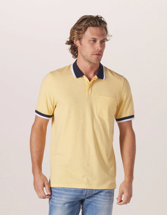 The Normal Brand Active Puremeso Tipped Polo