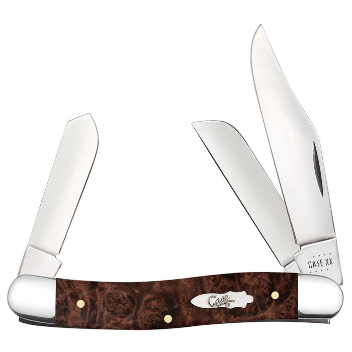 64065 Smooth Maple Burl Wood Stockman Discontinued