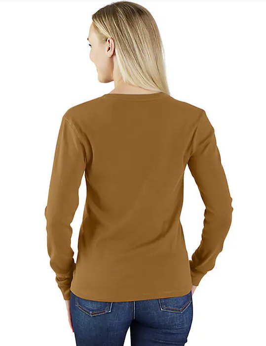 Carhartt Women's Tencel Fiber series Relaxed Henley Shirt 106480