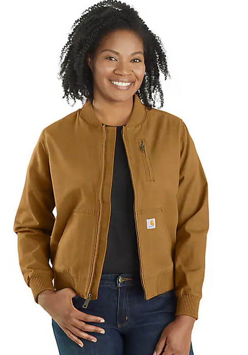 Carhartt Women's Relaxed Fit Rugged Flex Bomber Jacket 102524