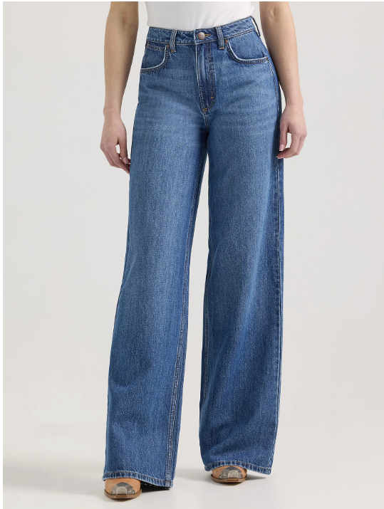 Wrangler Retro® Bailey High Rise Wide Leg Jean | Women's Cotton