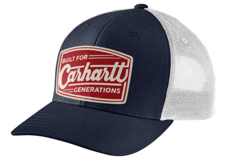 Carhartt Canvas Mesh-Back Built Patch  Cap - 106928
