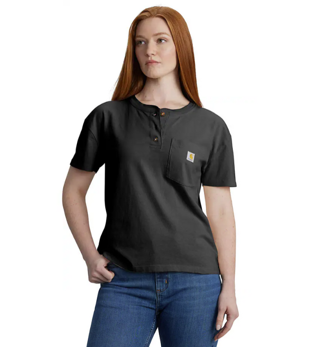 Carhartt Women's Short-Sleeve Henley T-Shirt