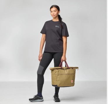 Fjallraven High Coast Tote 30L - Lightweight Packable Travel Bag with Expandable Design