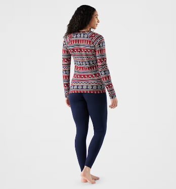 Smartwool Women's Classic Thermal Merino Base Layer Crew - 100% Merino Wool