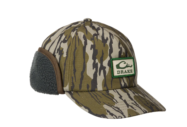 Drake MST Flap Cap - Premium Cotton Canvas Winter Hat with Sherpa Ear Flaps - DW0154