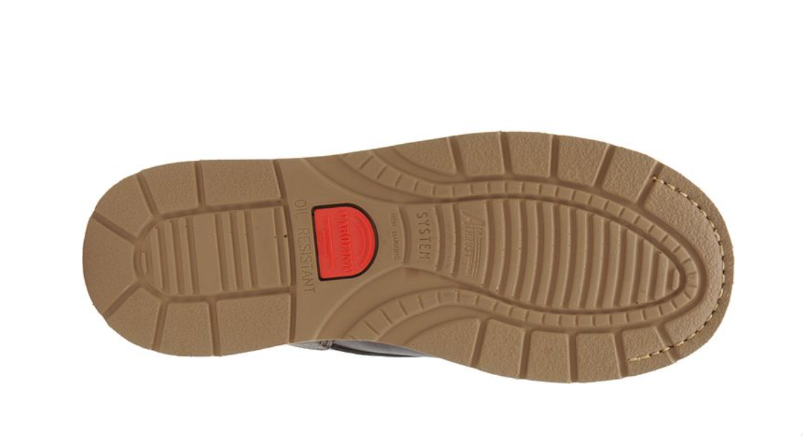 Carolina AMP Hi CA8049 Men's 8" Broad Toe Wedge Work Boot - Dark Oak Leather