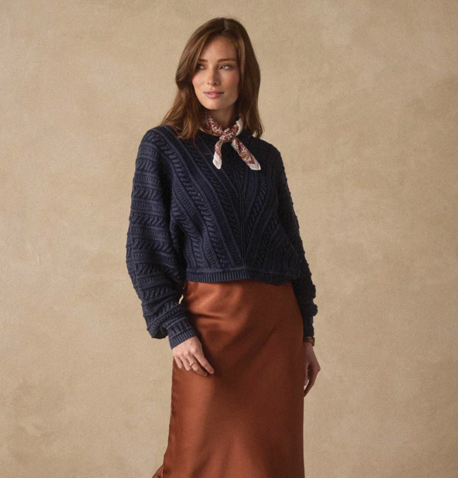 The Normal Brand Apres Chevron Sweater - F2SAPCHS