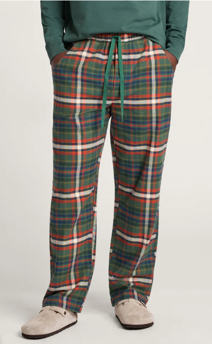 Pendleton Men's Brushed Flannel Pajama Pants - Classic Comfort Lounge & Sleep Bottoms