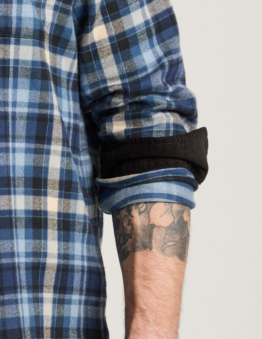 Pendleton Men's Plaid Cotton Fremont Flannel Shirt - Double Brushed Comfort