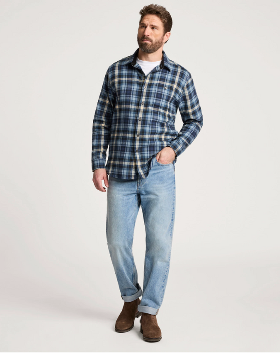 Pendleton Men's Plaid Cotton Fremont Flannel Shirt - Double Brushed Comfort