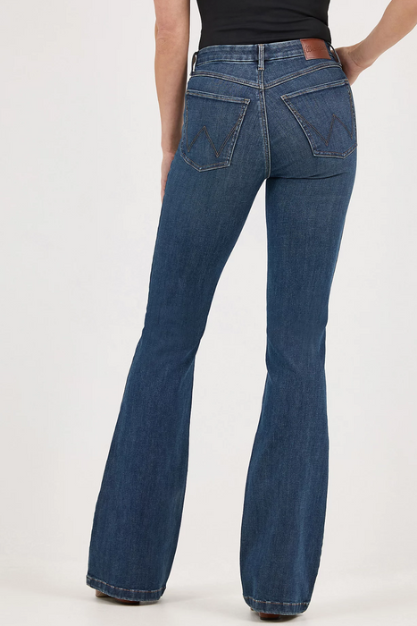 Wrangler® Bespoke High Rise Flare Jean - Women's Vintage-Inspired Bell Bottom Denim - Raelyn