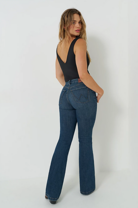 Wrangler® Bespoke High Rise Flare Jean - Women's Vintage-Inspired Bell Bottom Denim - Raelyn