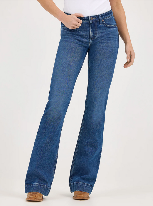 Wrangler Retro® Mae Bootcut Trouser Jean - Mid Rise - Adelaide