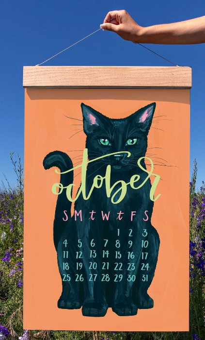 1 Canoe 2 2026 XL Calendar - Simply Charmed | Oversized Wall Calendar with Hand-Painted Art