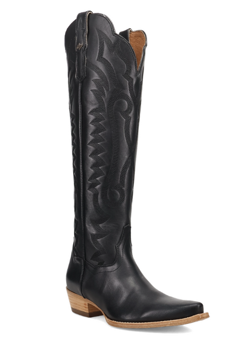 Heartland Leather Boot - Women's 18" Snip Toe Western Boot - DP7107