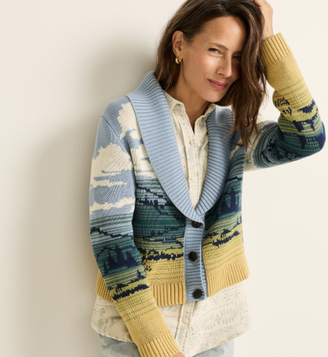 Pendleton Women's Big Sky Cotton Cardigan