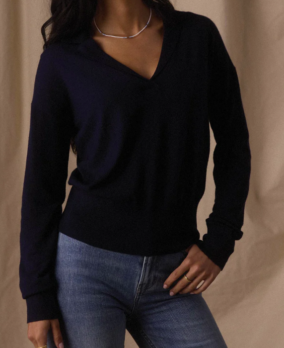 The Normal Brand Ravello Long Sleeve Polo - S2SRVLSP