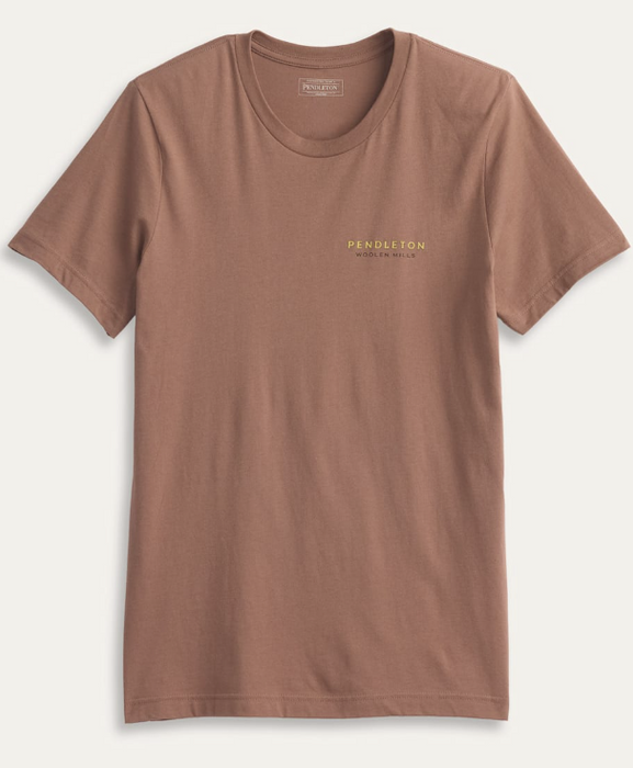 Pendleton Men's Short-Sleeve Vintage Bison Graphic Tee
