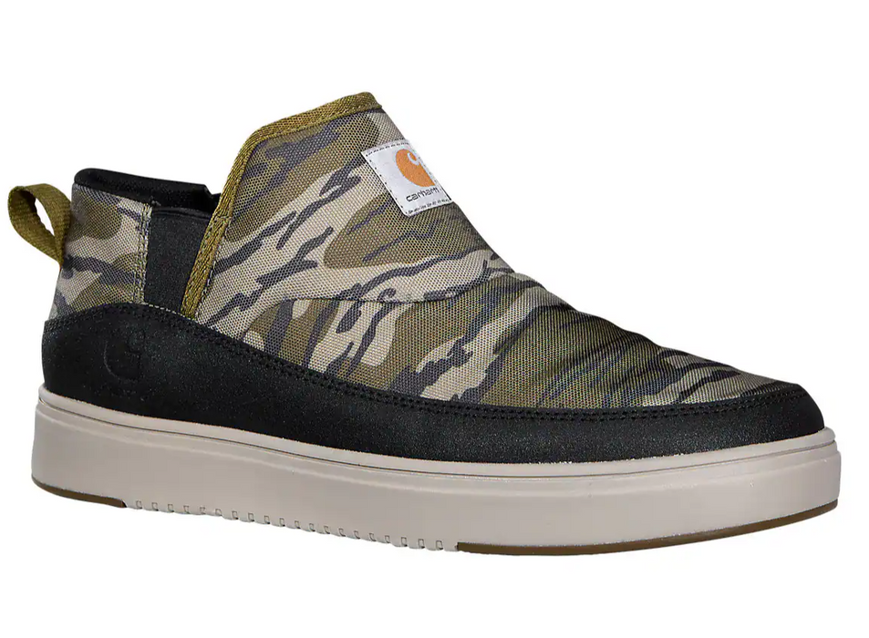 Carhartt Men's Detroit Canvas Mid Slip On Sneaker - Lightweight Comfort with Slip-Resistant Outsole