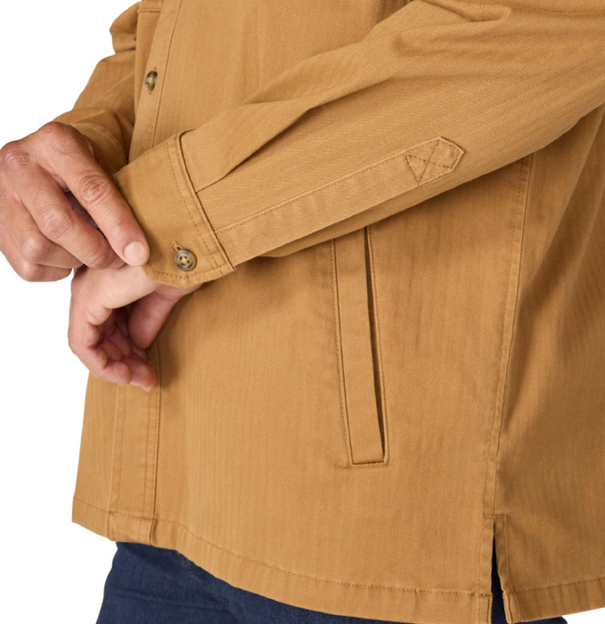 Carhartt Newcastle Herringbone Shirt Jac - Men's Rugged Flex Work Shirt Jacket - 107307