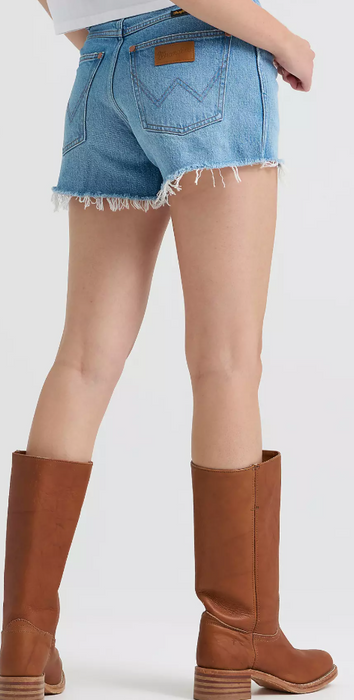 Wrangler® Cowboy Short – High Rise | Women's Slim Cutoff Shorts in Riyah