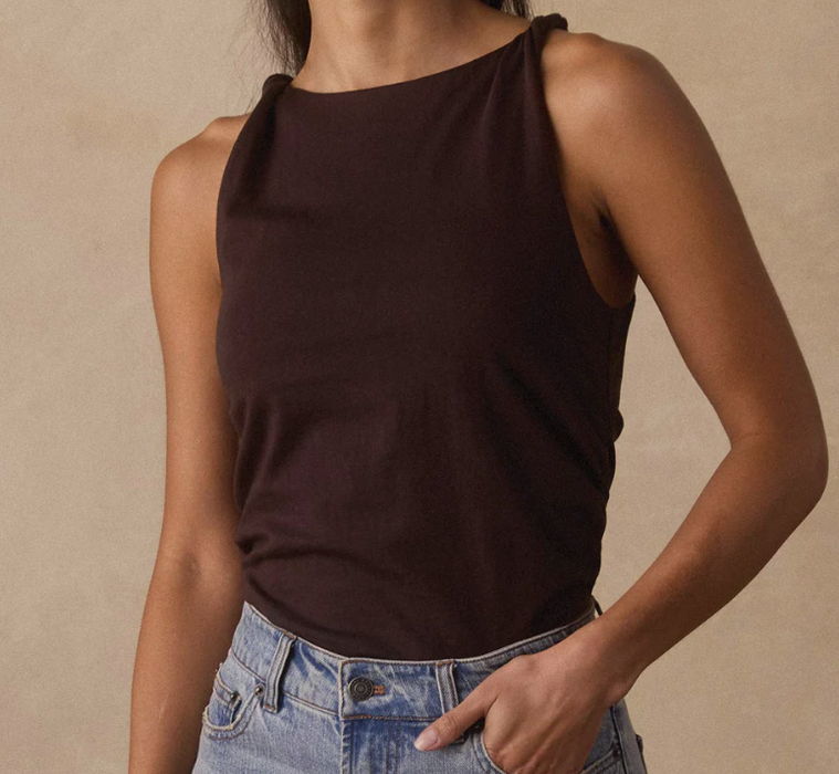 Normal Brand Women's Jersey Draped Tank