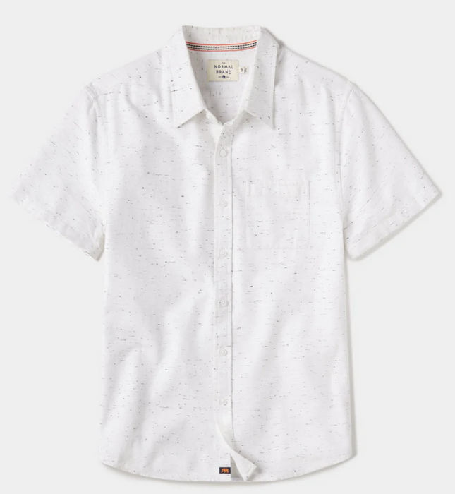 The Normal Brand - Freshwater Short Sleeve Button Up Shirt
