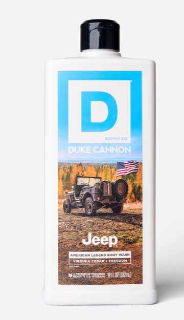 Duke Cannon Thick® Body Wash – Jeep® 4x4 Limited Edition | Virginia Cedar