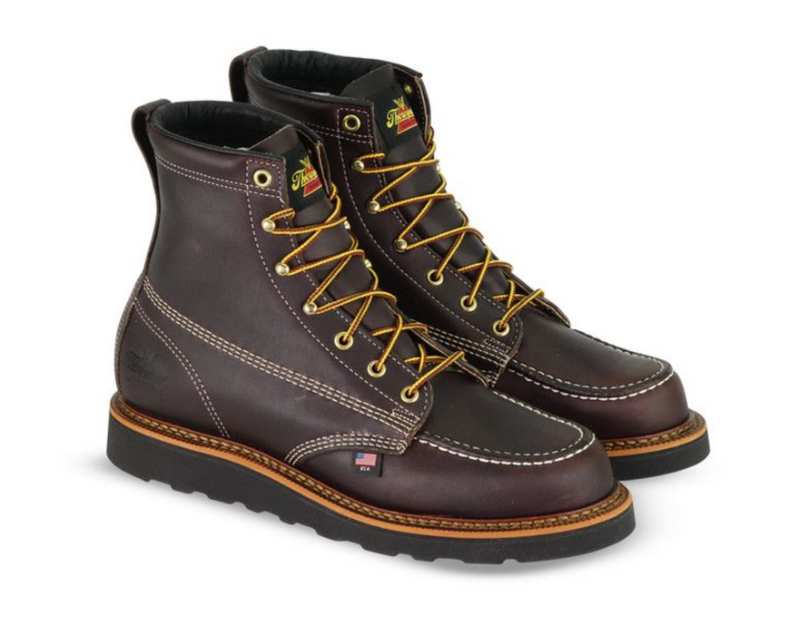 Thorogood American Heritage 6" Black Walnut Moc Toe Work Boot 814-4266