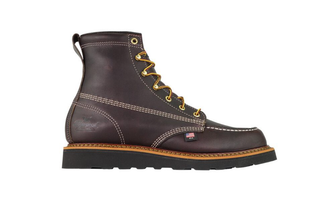 Thorogood American Heritage 6" Black Walnut Moc Toe Work Boot 814-4266