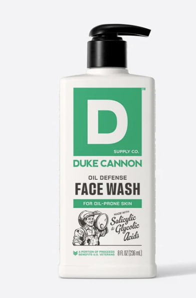 Duke Cannon Heavy Duty Face Wash for Oily Skin