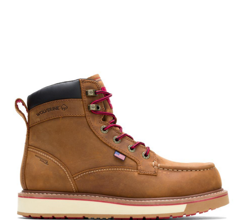 Wolverine LOADER USA DS Men's Waterproof Steel Shank Work Boots