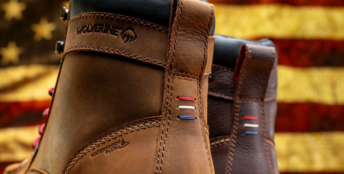 Wolverine LOADER USA DS Men's Waterproof Steel Shank Work Boots