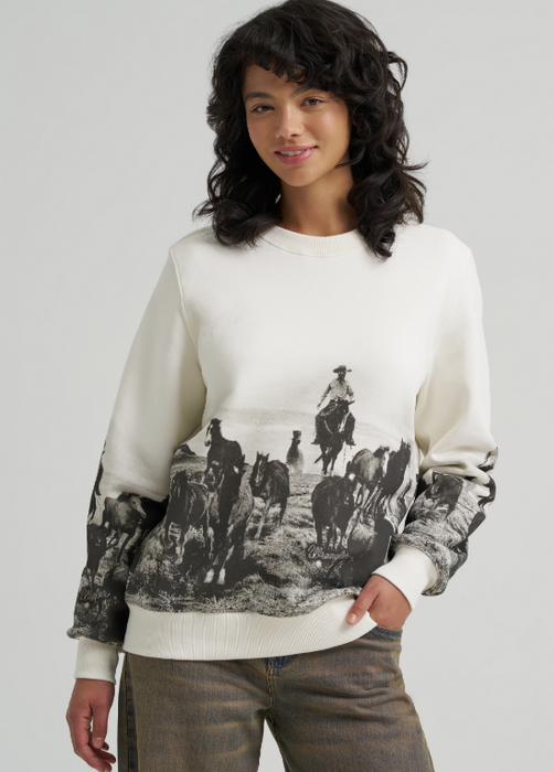 Wrangler Women's Crew Fleece Pullover