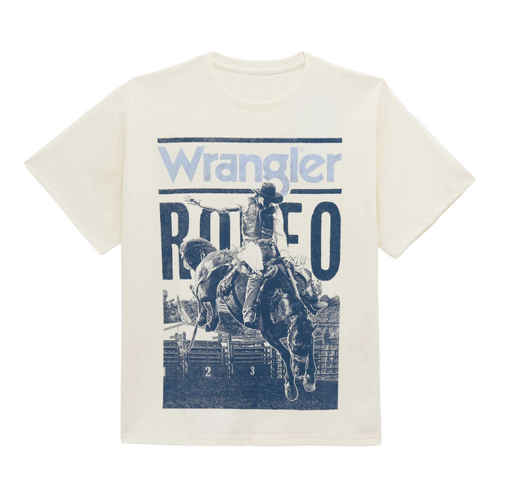 Wrangler Retro Graphic Short Sleeve Tee – Girlfriend Slightly Oversized Fit