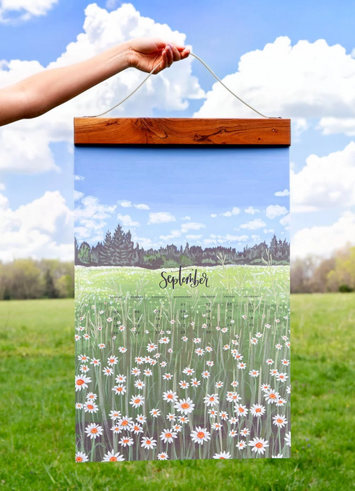 1 Canoe 2 2027 XL Calendar - Natural World | 20x30 Oversized Wall Calendar with Hand-Painted Seasonal Scenes