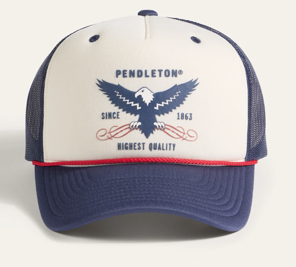 Pendleton Eagle Five Panel Trucker Hat