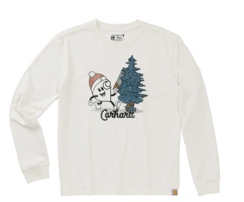 Carhartt Women's Irvine Loose Fit Nettie Winter Long-Sleeve T-Shirt