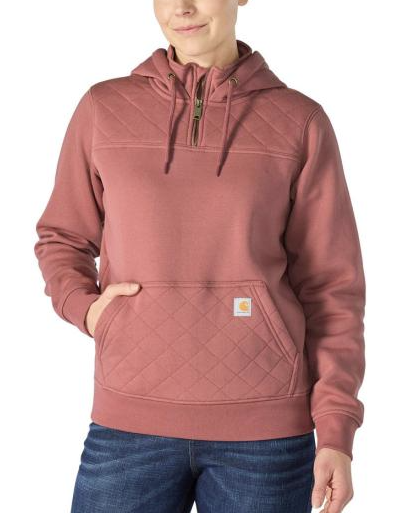 Carhartt Women's Paxton Quilted Quarter-Zip Sweatshirt